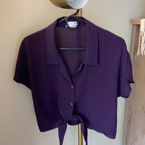 Wilfred Free Purple Blouse